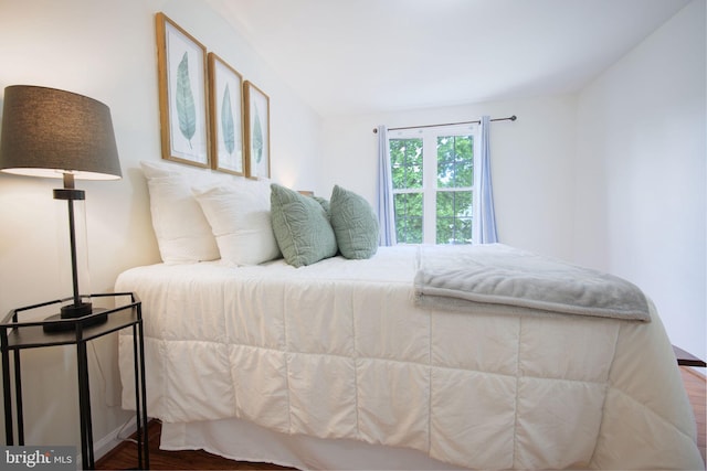 6406 Holyoke Dr, Annandale, VA 22003 - bedroom with wood finished floors