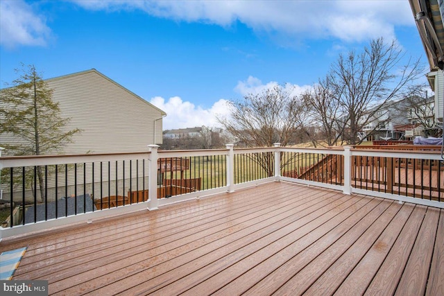 view of deck