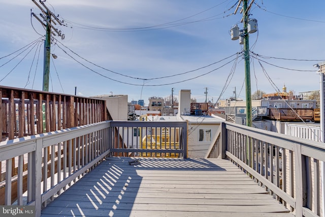 view of deck