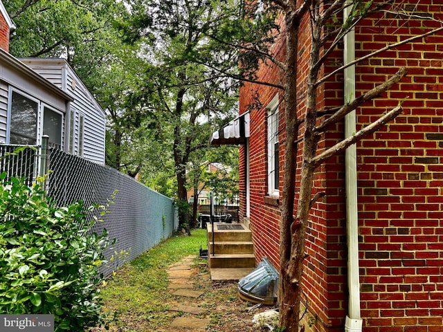 view of home's exterior