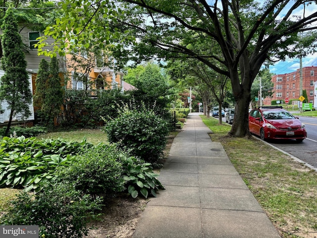 view of street