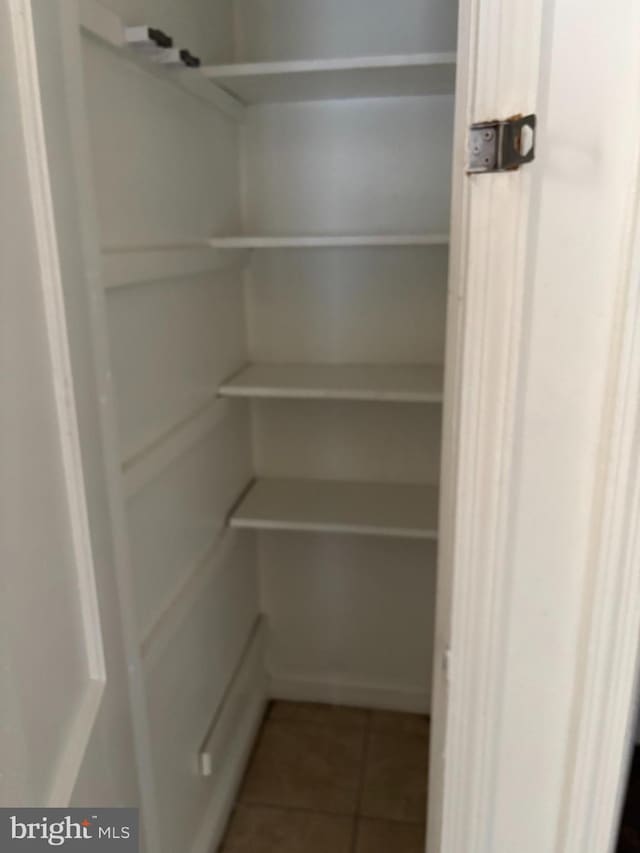 view of pantry