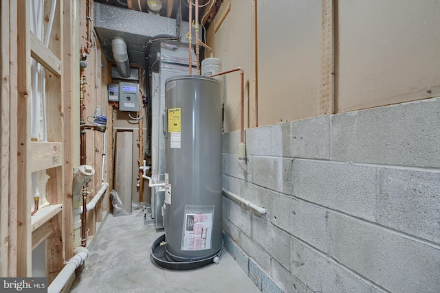 utilities with electric water heater