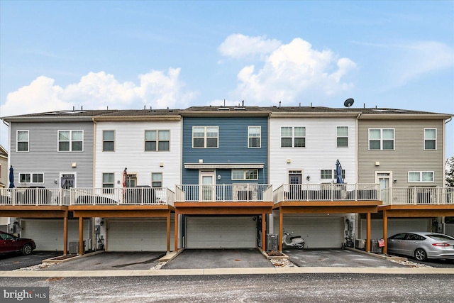 back of property with cooling unit