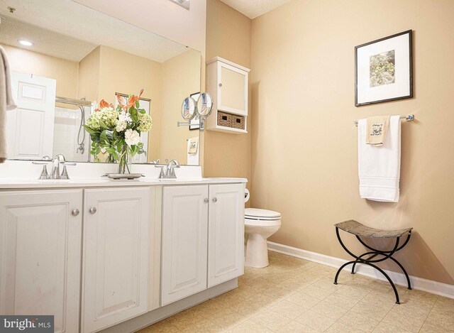 105 Sunshine Ct Unit F, Forest Hill, MD 21050 - full bath with toilet, a sink, and baseboards