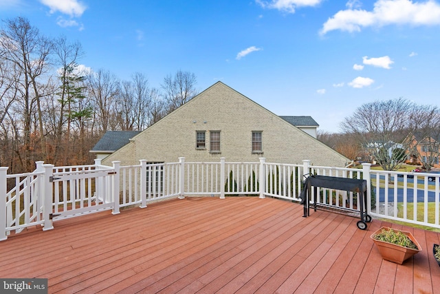 view of deck