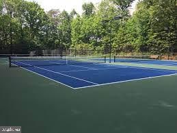 view of sport court