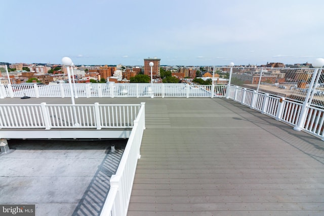 view of deck