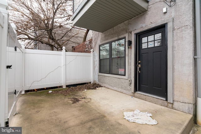 view of property entrance