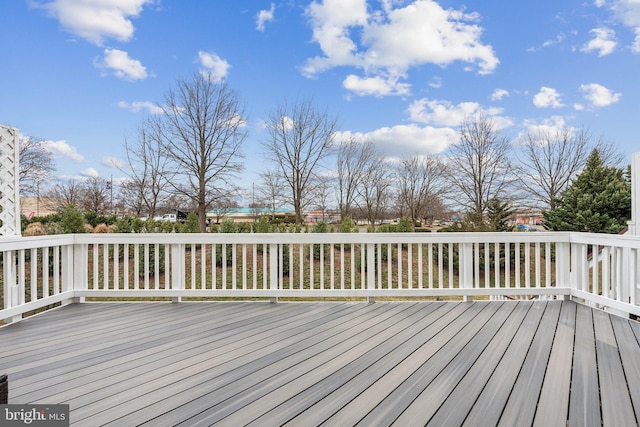 view of deck