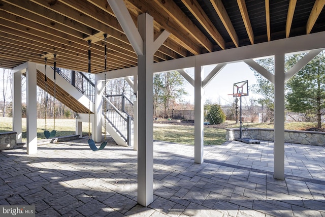 view of patio