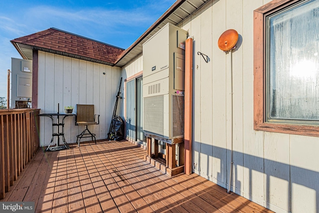 view of deck