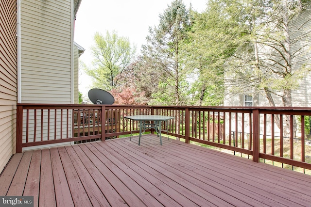 view of deck