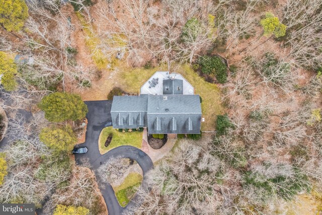 drone / aerial view