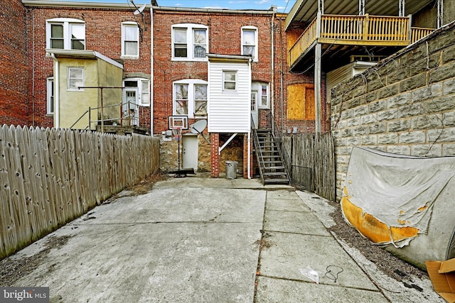 view of rear view of house