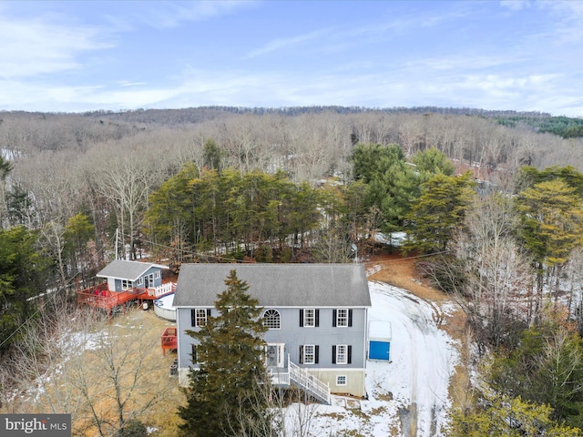 drone / aerial view
