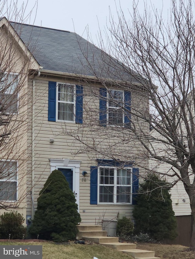 view of colonial inspired home