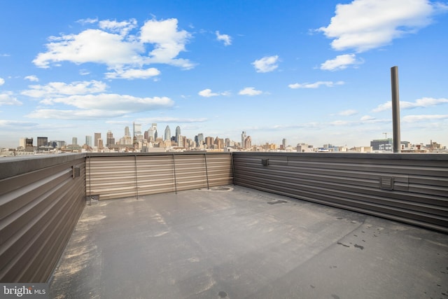 view of patio / terrace featuring a balcony