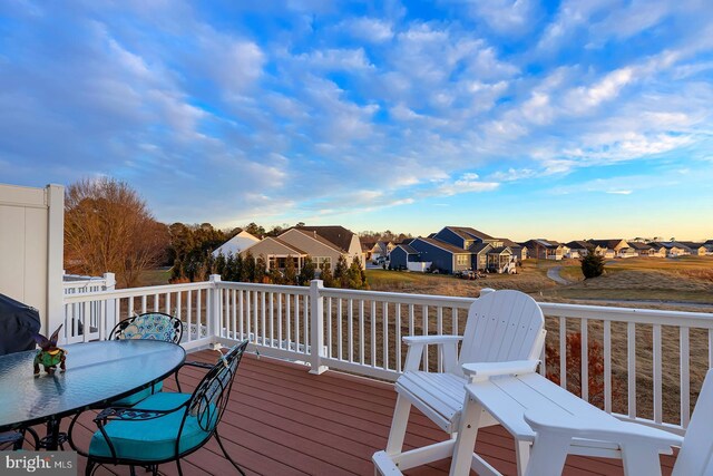 20868 Brunswick Ln, Millsboro, DE 19966 - view of wooden deck