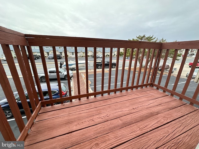 view of deck