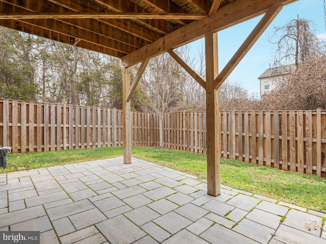 view of patio