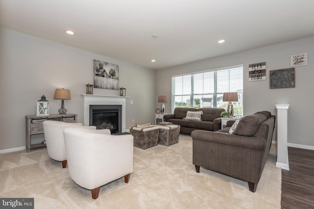 view of living room