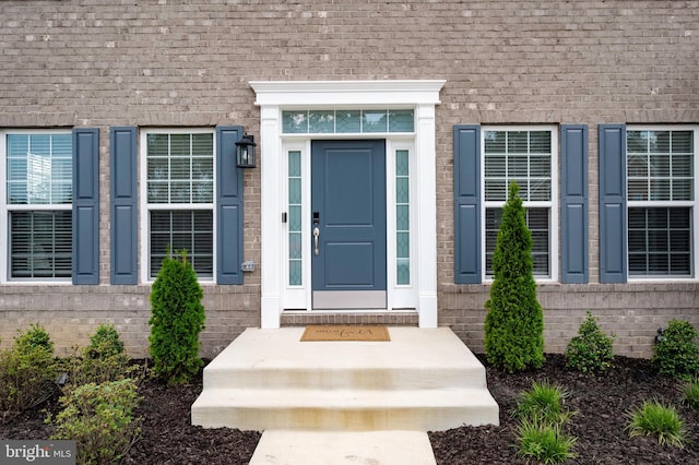 view of entrance to property