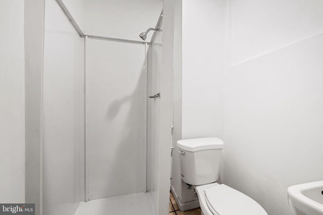 bathroom with toilet