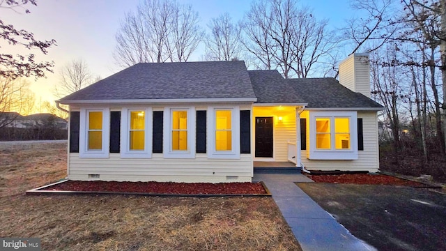 view of front of house