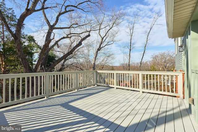 view of deck