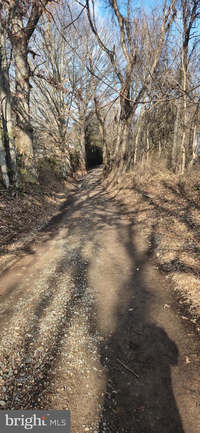 view of road