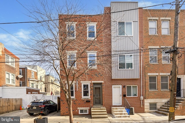 view of townhome / multi-family property