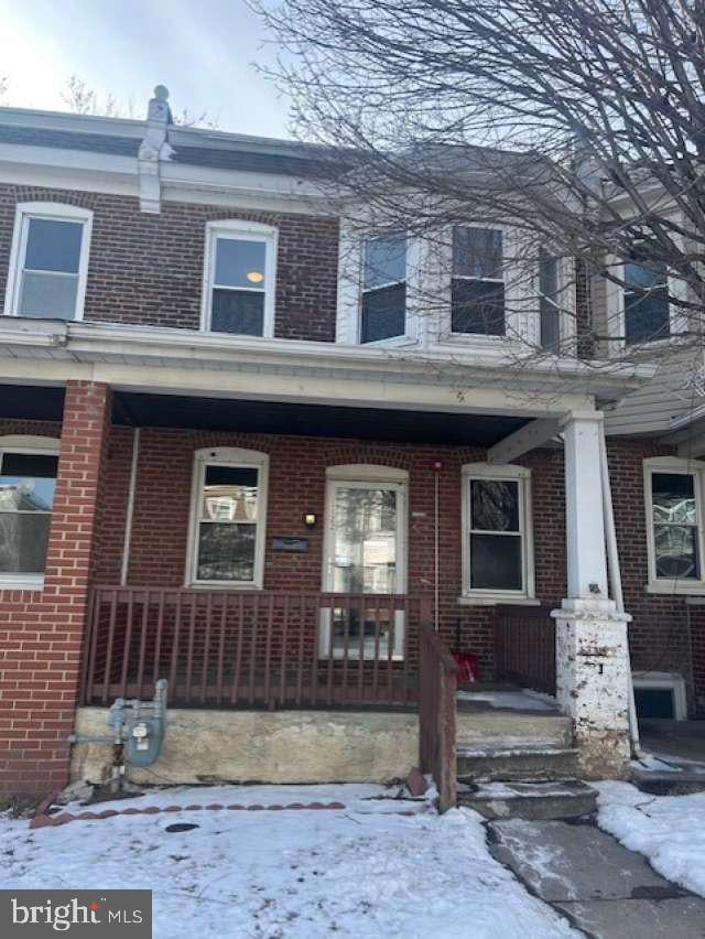 multi unit property with covered porch