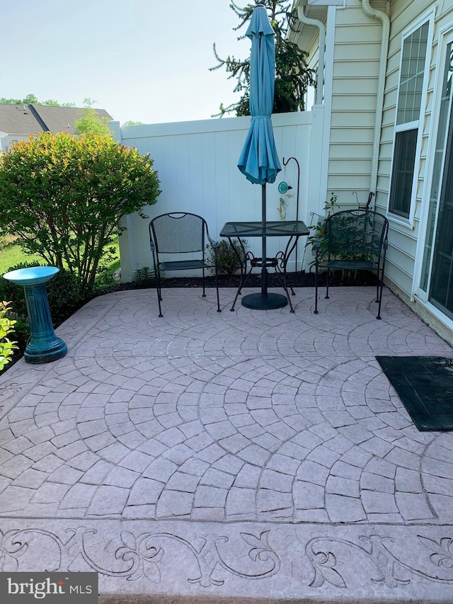 view of patio / terrace