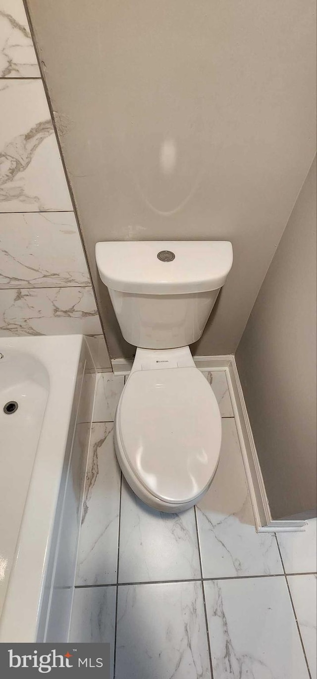 bathroom with toilet