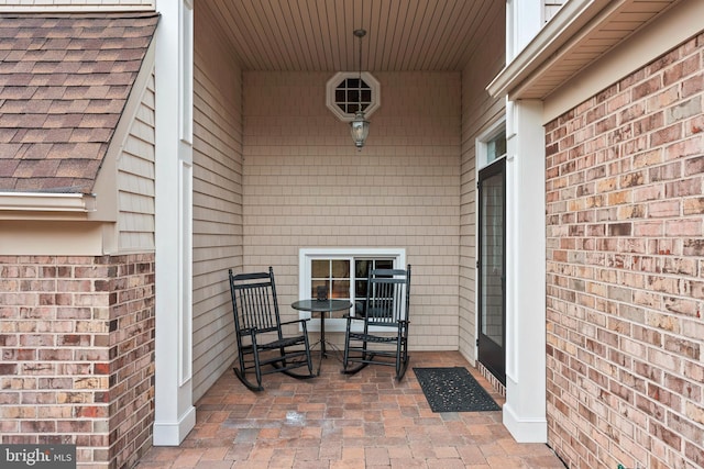 view of patio / terrace with covered porch