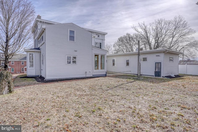 view of rear view of house