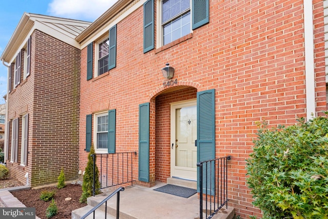 view of entrance to property