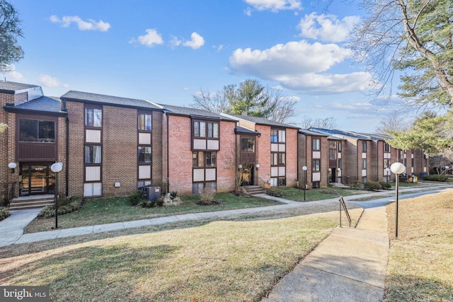 view of property featuring central AC