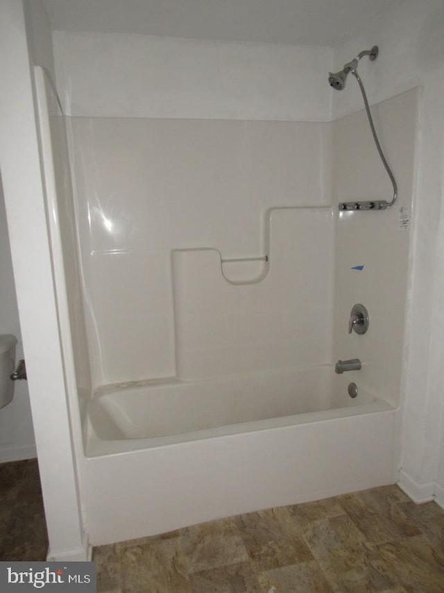 bathroom featuring bathtub / shower combination