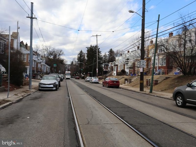 view of road