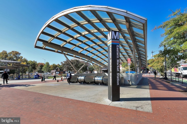 view of vehicle parking