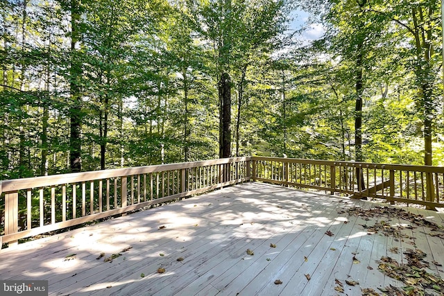 view of deck