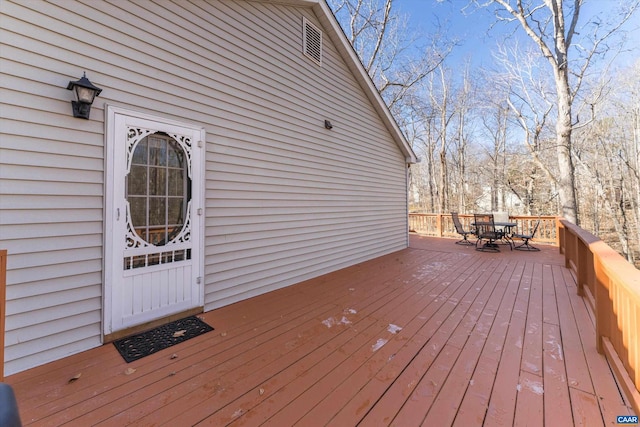 view of deck