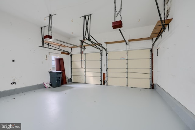 34 Broadbridge Rd, Rosedale, MD 21237 - garage featuring a garage door opener