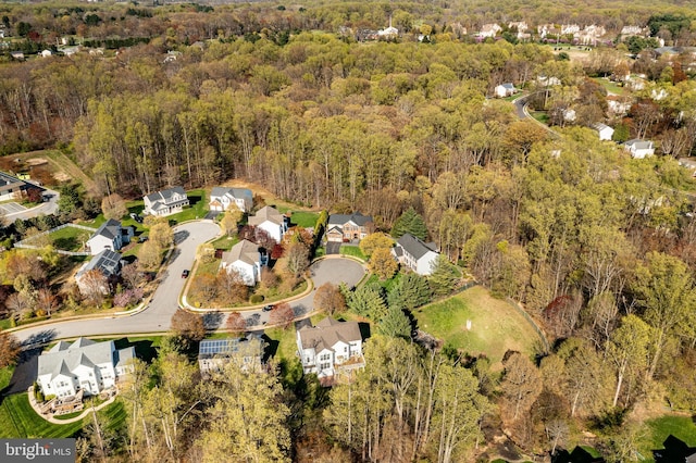19 Longwood Ln, Newark, DE 19711 - drone / aerial view featuring a residential view and a forest view