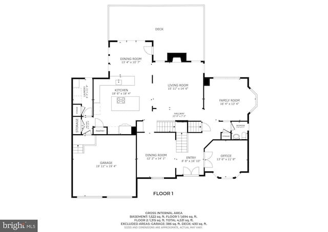 19 Longwood Ln, Newark, DE 19711 - floor plan
