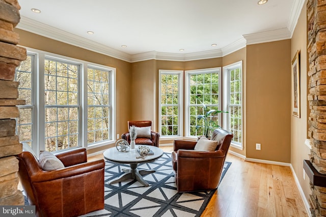 19 Longwood Ln, Newark, DE 19711 - living area with light wood-type flooring, recessed lighting, and baseboards