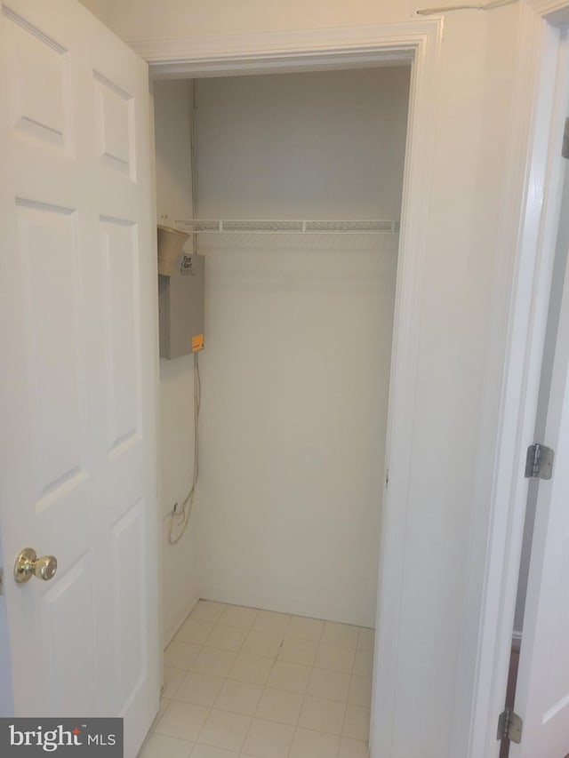 view of closet