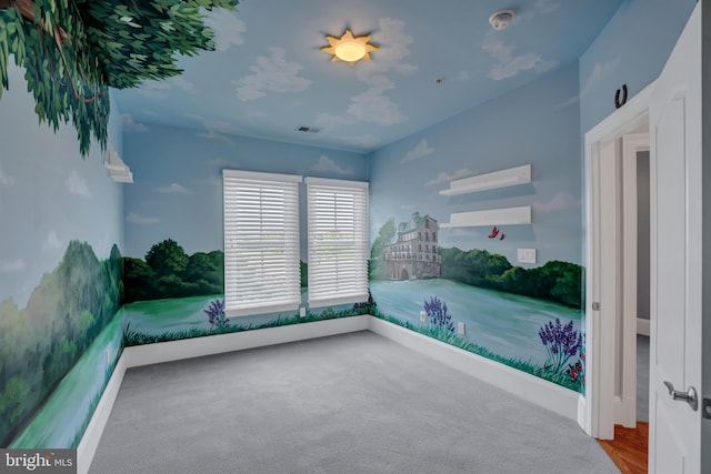 bedroom featuring carpet floors